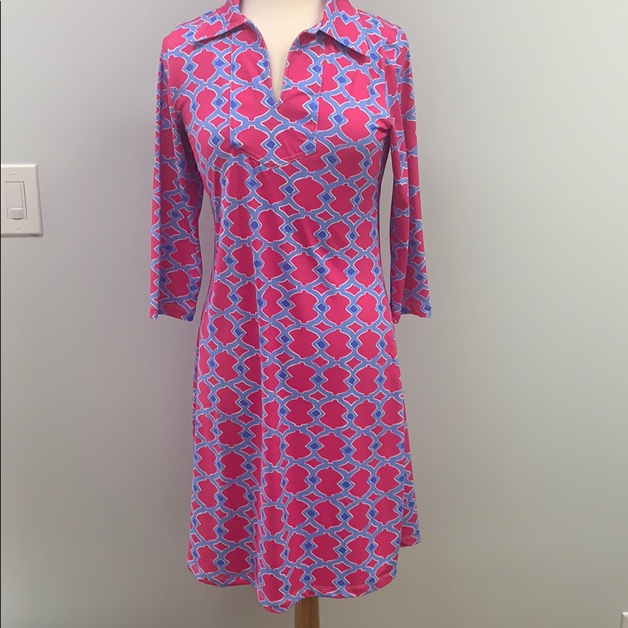 Barbara Erickson Pink Dress